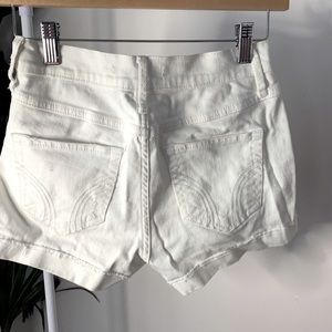 Hollister Denim Shorts in White
